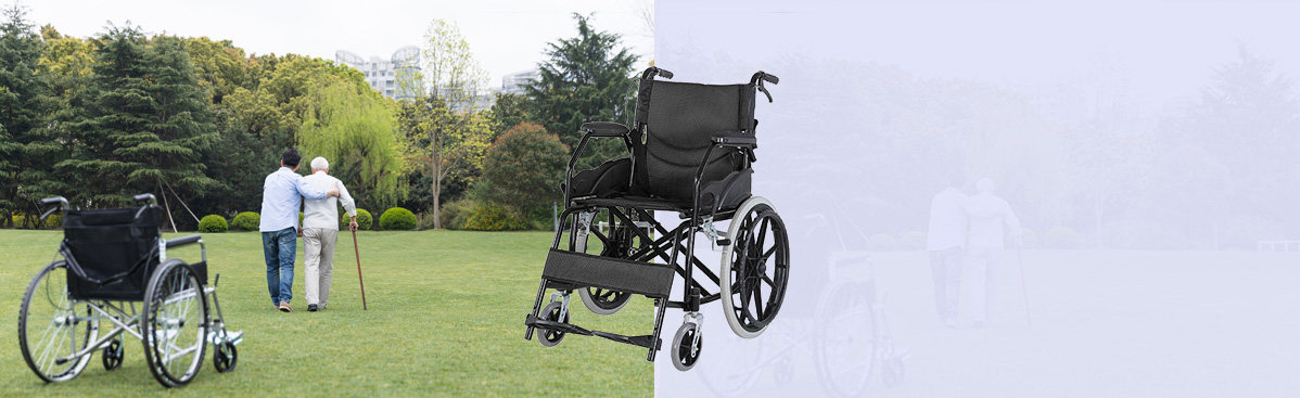 碳鋼噴塑手動輪椅